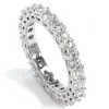 Pompeii3 2 3/8ct Diamond Eternity Ring 14k White Gold - 3 of 4