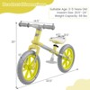 Infans 12" Balance Bike 2 Wheels Children’s Bicycle with Adjustable Seat Green - 2 of 4