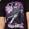 Seven Times Six Ghostface T-Shirt Women's Is This a Scary Movie Short Sleeve Tee - 3 of 4