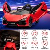 12V Ride On Car for Kids, Licensed Lamborghini Revuelto Electric Vehicle, Battery Powered Sports Car Toy for Boys & Girls - 2 of 4