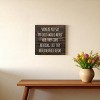 Slickblue Funny Parenting Quote Wood Wall Sign – Rustic 7x7 Home Decor for Moms and Dads, Multiple Color Options - 2 of 3