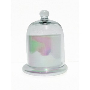 VIP Glass 5 in. White Jar With Cloche - 1 of 2