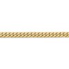 Black Bow Jewelry 4.3mm, 14k Yellow Gold, Miami Cuban (Curb) Chain Bracelet - 2 of 4