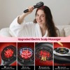 Morfone scalp massager and liquid applicator with red light electric scalp massage comb. 6 EMS roller balls + 650nm red light massage comb. - 2 of 4