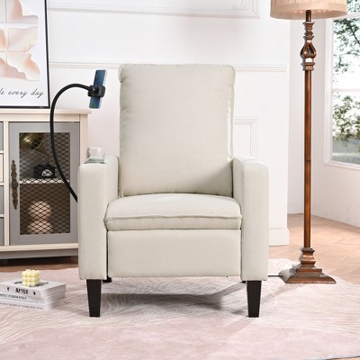 Modern Reclining Chairs Fabric Push Back Recliner Chairs for Living Room, Bedroom