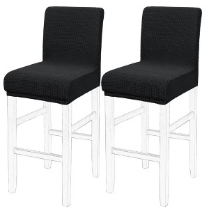 PiccoCasa Stretch Bar Pub Counter Height Side Chair Covers - 1 of 4