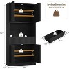 Kitchen Pantry Cabinet, 70" Tall Pantry Storage Cabinet with Countertop, Fluted Tall Cabinets with Doors and Drawer, Freestanding Cupboard - 2 of 4