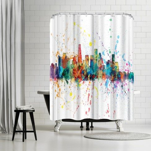 Space Command Shower Curtain by Bernard Satrian - Fine Art America