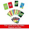 Mattel Games UNO Flex Card Game for Family Night Where Cards Change Color When Flexed in Collectible Tin Box - 3 of 4