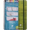 Clairefontaine Wirebound Notebook - Ruled w/ elastic closure 60 sheets - 6 x 8 1/4 - 4 of 4