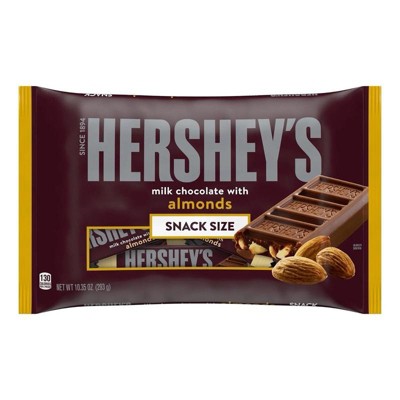 Hershey's Milk Chocolate With Almonds Candy Bars - 6ct : Target