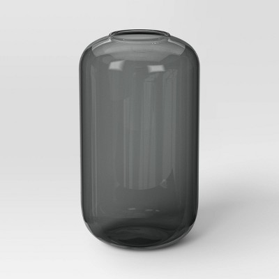 Glass Pill Vase Black - Room Essentials™