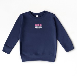 The Juniper Shop SmileyWorld Embroidered Be Kind Turning Smiles Toddler Sweatshirt - 1 of 4