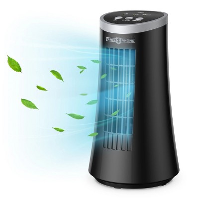 Paris Rhône 75° Oscillating Tower Fan TF020, With 2 Speeds,12'' Cooling - Black