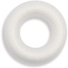 Bright Creations 4 Count White Foam Circles Rings for DIY Crafts Art (4 Sizes, 4" to 10") - image 3 of 4