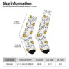 Beautiful Flowers Women Printed Crew Socks Funny Funky Socks Soft Polyester Novelty Gifts for Artists Men - 2 of 4