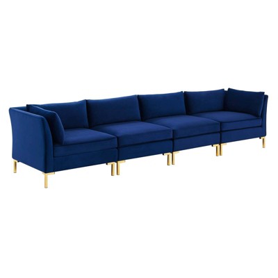 4pc Ardent Performance Velvet Sofa Set - Modway