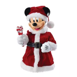 Kurt Adler 10-Inch Mickey Mouse Treetop/Tablepiece with Bendable Arms