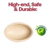Smarty Had A Party 3.5" Palm Leaf Eco Friendly Disposable Mini Plates - 100 pcs - 4 of 4