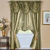 GoodGram Ombre Crushed Satin Sheer Single Window Curtains & Valances - 2 of 4