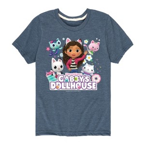 Boys' - Gabby's Dollhouse - Gabbys Dollhouse Group Short Sleeve Graphic T-Shirt - 1 of 4