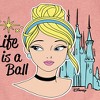 Girls' - Disney - Life Is A Ball Fitted Short Sleeve Graphic T-Shirt - 2 of 4