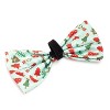 The Worthy Dog Holiday Trees Adjustable Bow Tie Accessory - 2 of 3