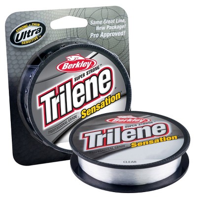 Berkley Trilene Sensation 8 lb Test Fishing Line - 330 yds - Clear