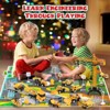 FUNFORFUN Christmas Vacation Advent Calendar 2025, 3-12 Year Old Boy Gifts, Kids Construction Toys for Kids 3-5, 24 Days Christmas Countdown - 4 of 4