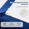 CSBDHome 10 Inch Green Tea Gel Memory Foam Mattress, Cooling Gel Infused Mattress for Pressure Relief, Washable Cover - 3 of 4
