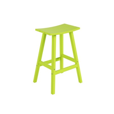 WestinTrends Outdoor Patio Adirondack Counter Height Stool Chair