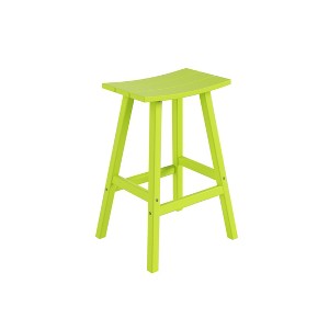 WestinTrends Outdoor Patio Adirondack Counter Height Stool Chair - 1 of 4