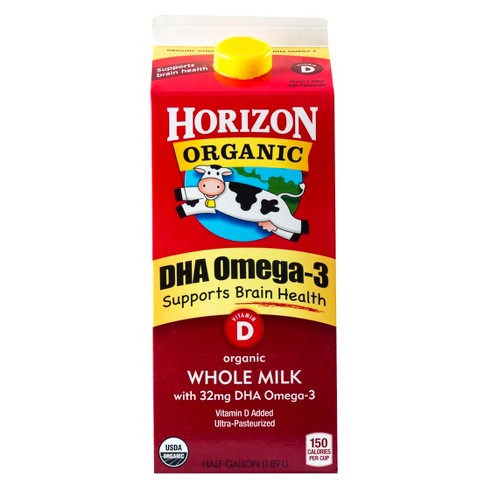 horizon organic whole milk dha omega 3