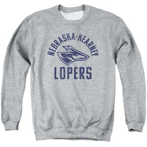 University of Nebraska at Kearney Official Unk Lopers Logo Adult Crewneck Sweatshirt - 1 of 4