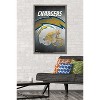 Trends International NFL Los Angeles Chargers - Helmet 19 Framed Wall Poster Prints - 2 of 4