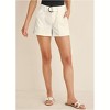 VENUS Womens Relaxed Twill Shorts - 2 of 4