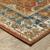 Captiv8e Designs Navarre Distressed Traditional Rust/Blue Indoor/Outdoor Area Rug - 4 of 4