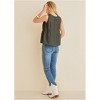 VENUS Womens Linen Tiered Tank Top - 2 of 4