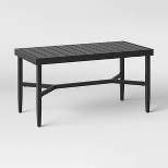 Searsburg Aluminum Slat Top Coffee Table - Black - Threshold™