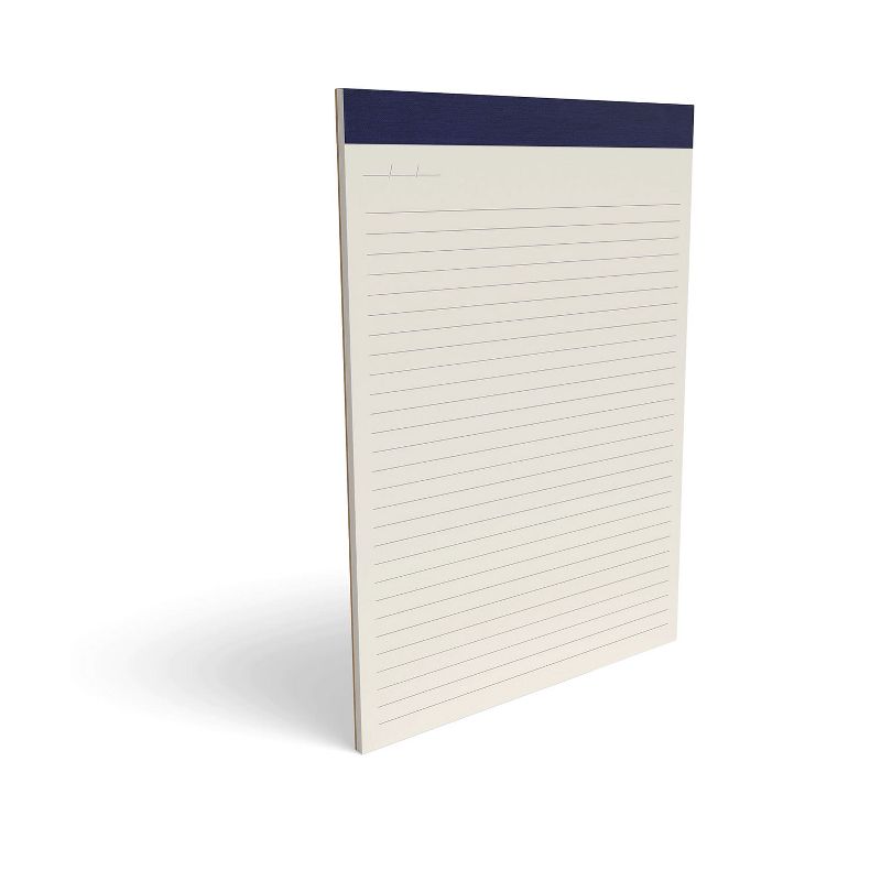 MyOfficeInnovations Notepads 8.5 x 11.75 Wide Ruled Ivory 50 Sheets/Pad 12 Pads/Pack MYO24419928, 3 of 9