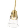 Livex Lighting Bennington 1 - Light Pendant in  Natural Brass - 2 of 4