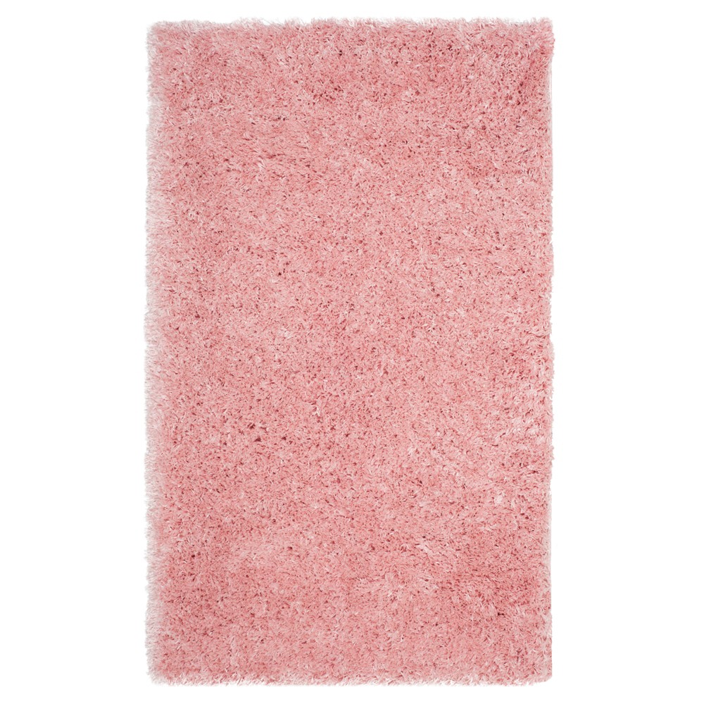 3'x5' Solid Loomed Accent Rug Light Pink - Safavieh