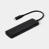 USB-C 6-in-1 Hub with 1-4K HDMI 3 USB-A Gen3 and SD/TF Reader - dealworthy™ - 2 of 3