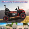 2 Seater 24V Ride On Car,Electric Vehicle Utv Car for Kids,400W Motors Electric Truck with Remote - 3 of 4