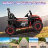 2 Seater 24V Ride On Car,Electric Vehicle Utv Car for Kids,400W Motors Electric Truck with Remote - image 3 of 4