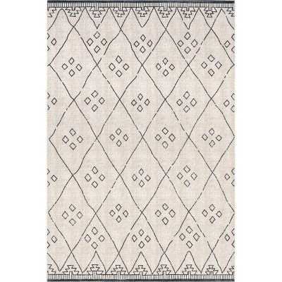 Nuloom Sydney Pet Friendly Machine Washable Diamond Trellis Area Rug