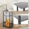 KTMBDW Side Table, Small End Table, Tall Nightstand for Living Room, Bedroom, Office, Bathroom - 4 of 4
