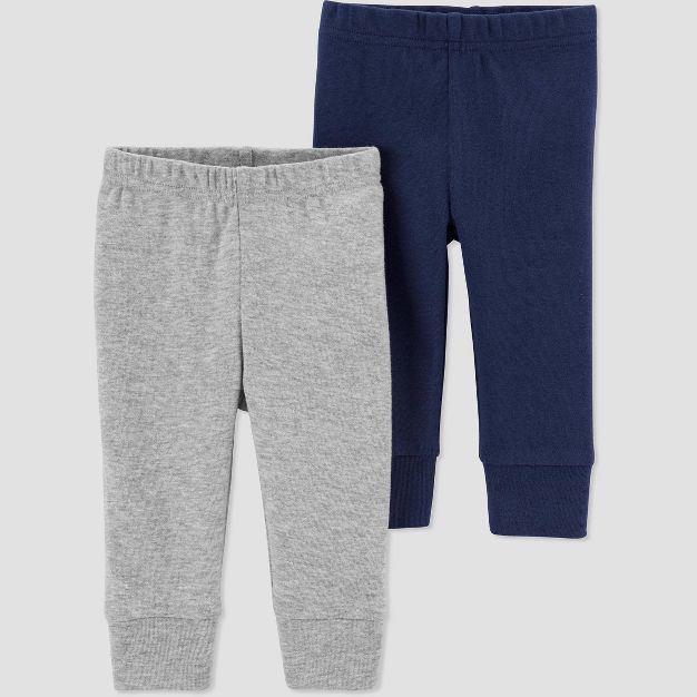 Carter's Just One You® Baby Boys' 2pk Pants - Gray/blue 12m : Target Carter's Just One You® Baby Boys' 2pk Pants - Gray/blue 12m : Target