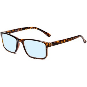 Calabria L2007 Designer Blue Light Glasses Mens Tortoise Havana Brown Gold 54 mm - 1 of 1