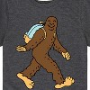 Boys' - Instant Message - Sasquatch Backpack Short Sleeve Graphic T-Shirt - 2 of 4